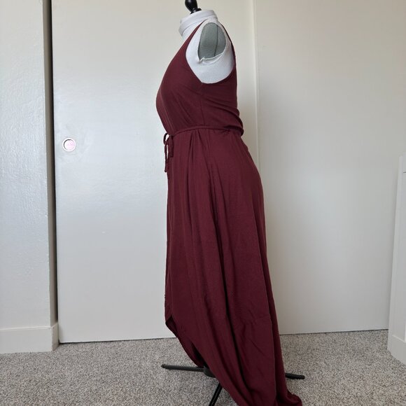 Bolongaro Trevor Oxblood Parachute Dress - Picture 8 of 11